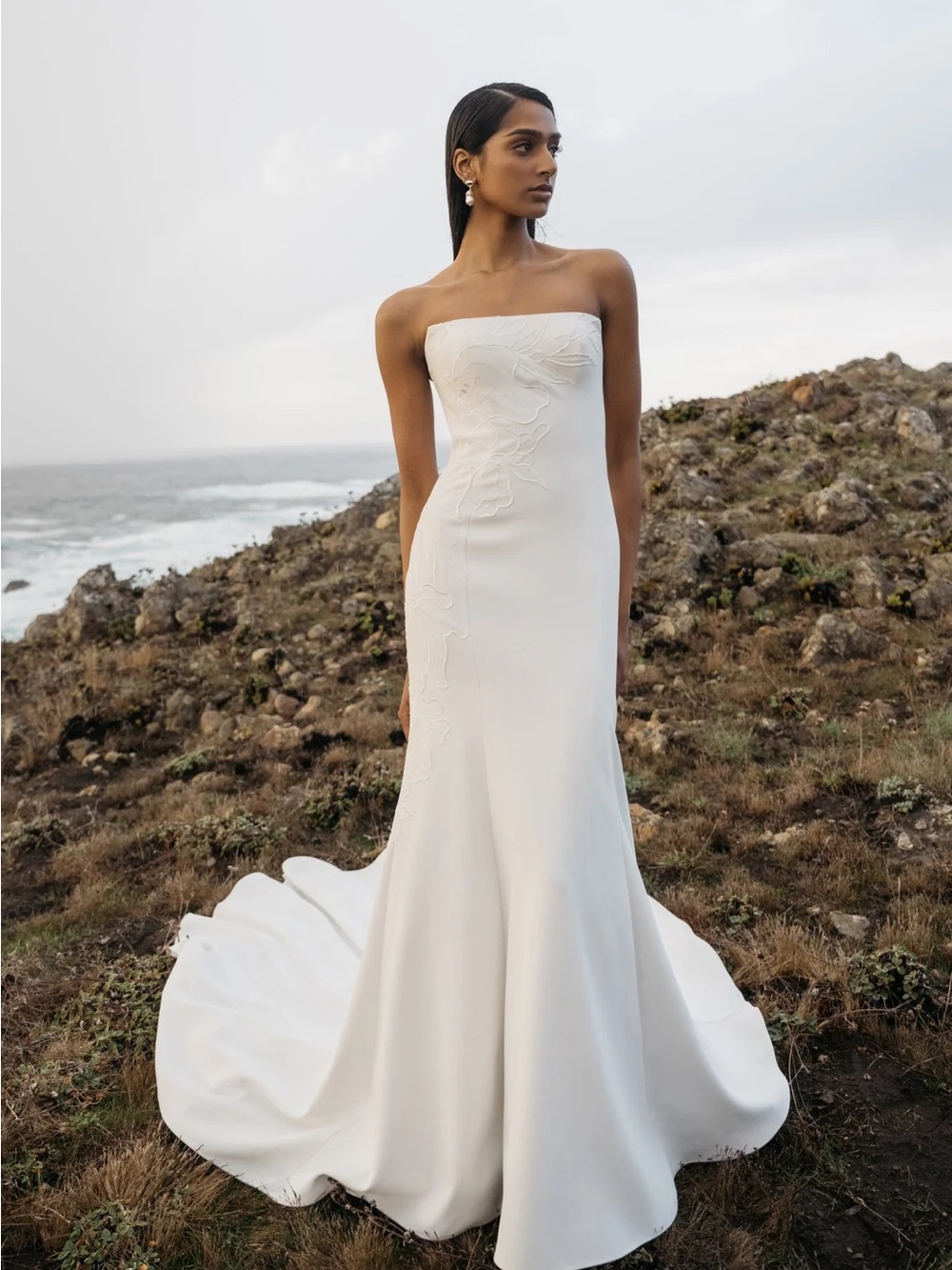 Jenny Yoo “Tricia” Fit and Flare Gown